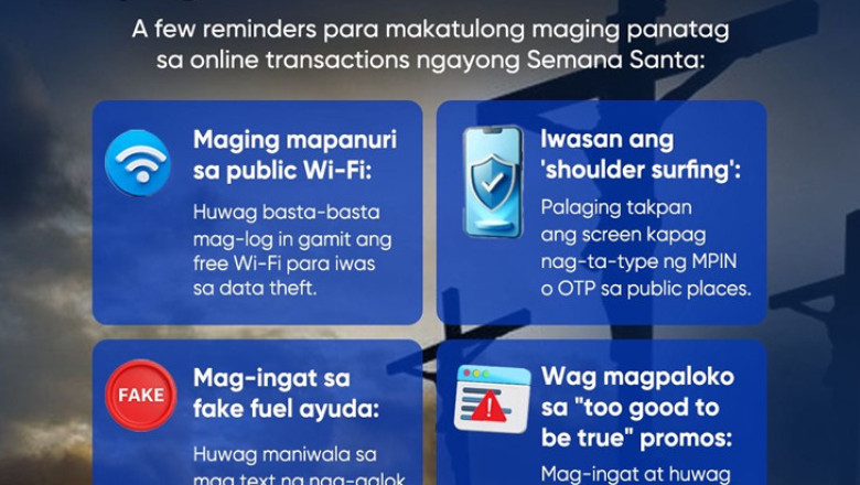 GCash urges vigilance against online scams and fraud this Holy Week