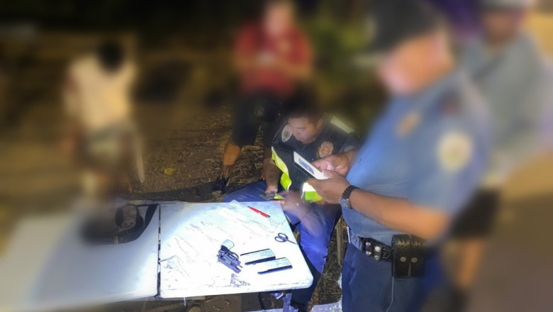 LABORER, GITULIS; SUSPEK NADAKPAN, NAKUHAAN OG GITUOHANG SHABU, ARMAS