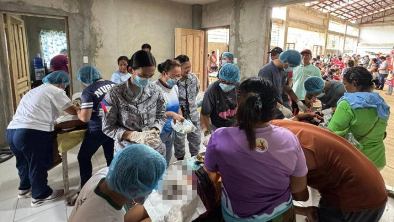 Over 1,800 residents of Dinagat Islands benefit from  NFEM’s medical mission