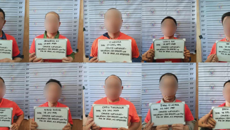 24 Chinese nabbed in Panabo City for unauthorized employment, immigration violations