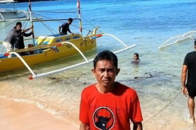 1 passenger of sunken motorbanca recovered alive in Indonesian Waters ; 4 still missing