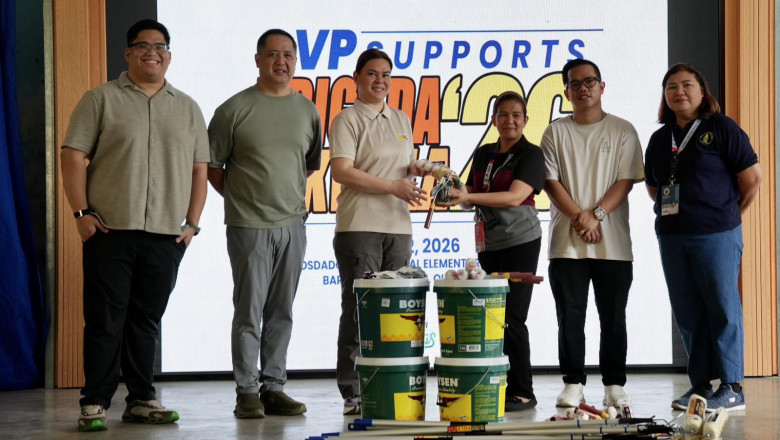VP Sara Joins Brigada Eskwela Drive in Quezon City