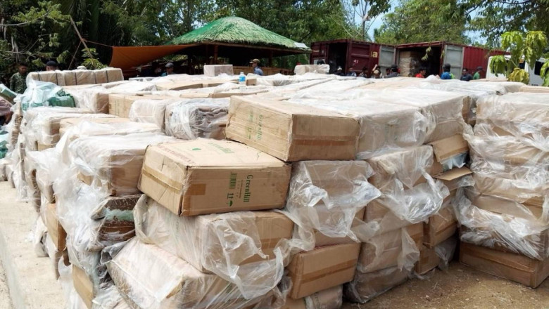 P22.5-M  WORTH OF SMUGGLED CIGARETTES SEIZED IN DAVAO DEL NORTE