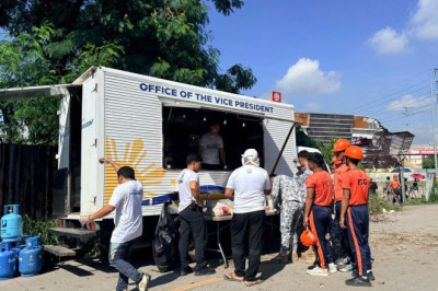 OVP Deploys Kalusugan Food Truck to Aid Earthquake Response Operations in General Santos City