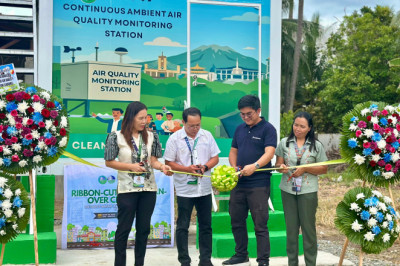 AboitizPower, DENR-EMB  turn over air quality monitoring station in Digos City