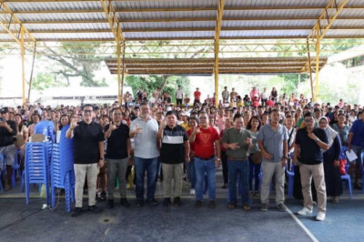 Sen. Bong Go aids indigent residents in Mati City as vulnerable sectors receive support