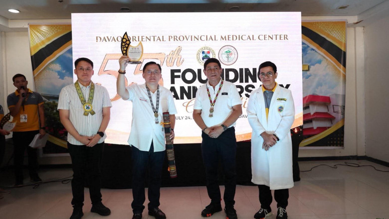 Sen. Bong Go joins Davao Oriental Provincial Medical Center’s 55th anniversary, welcomes Okada Foundation equipment donation, continued health service improvements