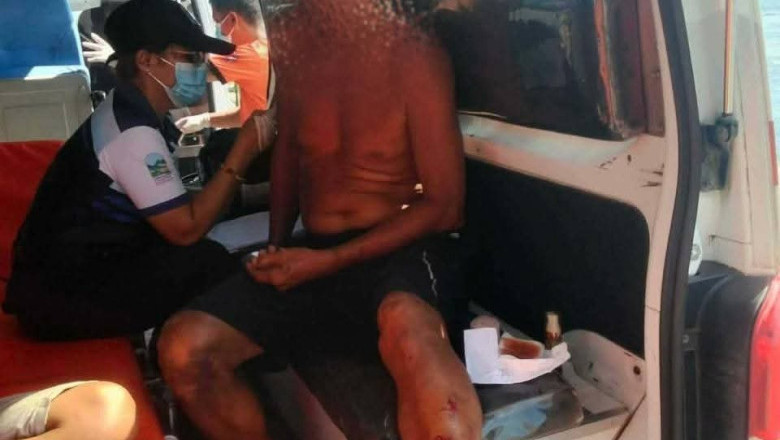7 rescued  from submerged motorbanca in Davao City