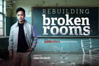 Rebuilding Broken Rooms:  Alden Richards takes a closer look at the country’s learning crisis
