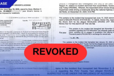 LTO revoked licenses of 13 drivers in Davao Region over road violations