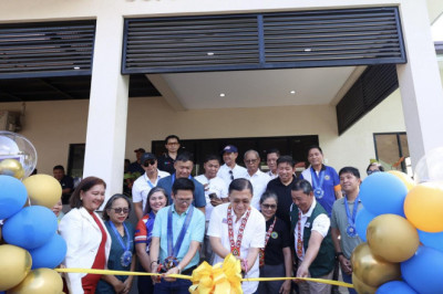 Bong Go personally joins opening of Super Health Center in Maramag, Bukidnon