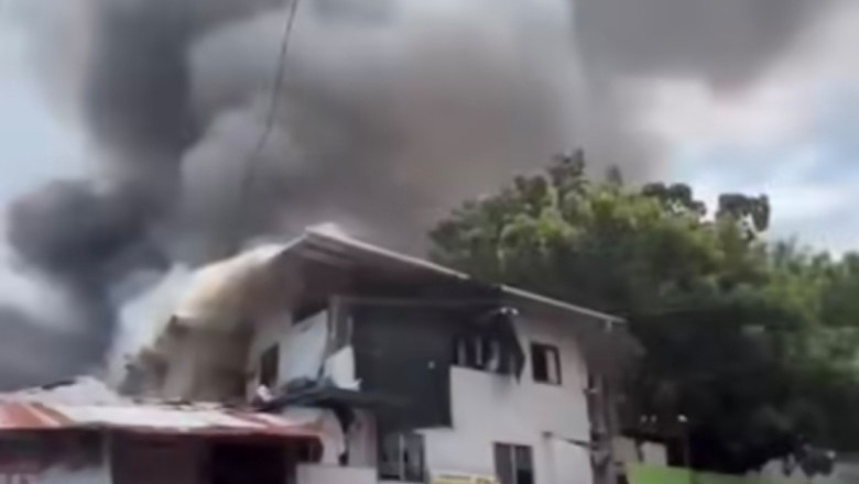 3rd alarm fire  in Davao City leaves 1 dead, 2 injured