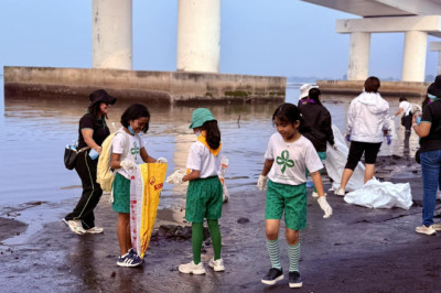 800 volunteers join coastal clean-up drive in Davao City