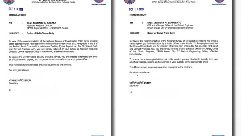 DPWH removes 4 officials from posts amid flood control project probe, extortion reports