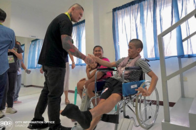 Davao City opens free rehab center for stroke patients, adds 5th super health center