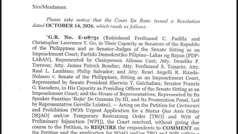SC SEEKS COMMENTS ON PETITION TO BLOCK SARA DUTERTE IMPEACHMENT TRIAL